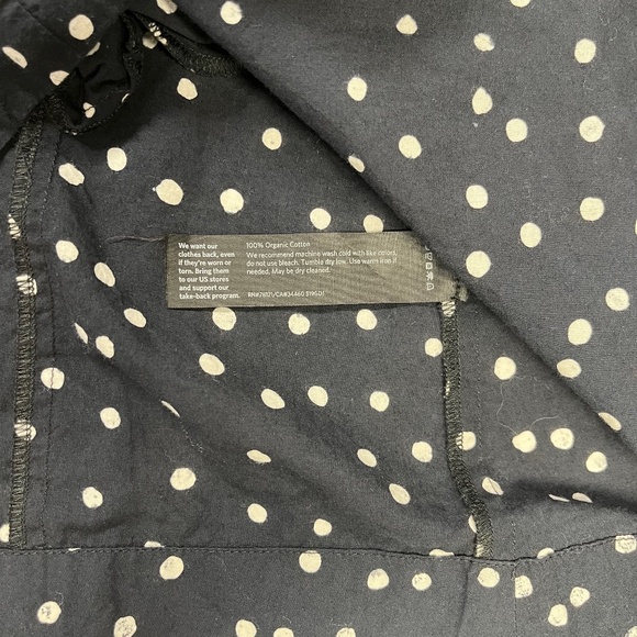 Eileen Fisher Black and White Dot Dress Size Medium EUC - Picture 3 of 5